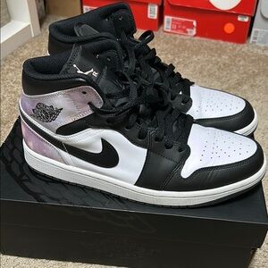 Air Jordan 1 “ZenMaster” Black and White High-Top Sneakers